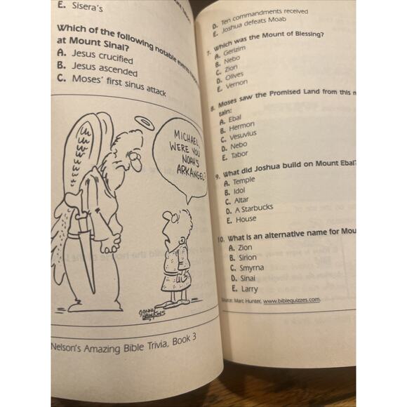 THREE VOLUMES! Nelson's Amazing Bible Trivia BOOKS 1, 2, 3 - EXCELLENT! - Picture 8 of 14
